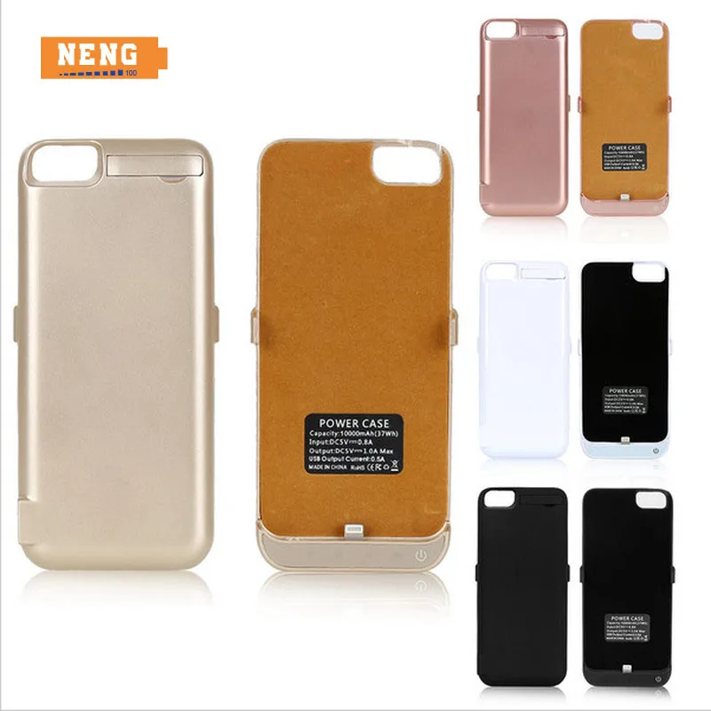 

NENG Portable 10000mAh Rechargeable Battery Charging Case for iPhone 6 Plus/6s Plus /7 Plus/8 Plus External Battery Backup