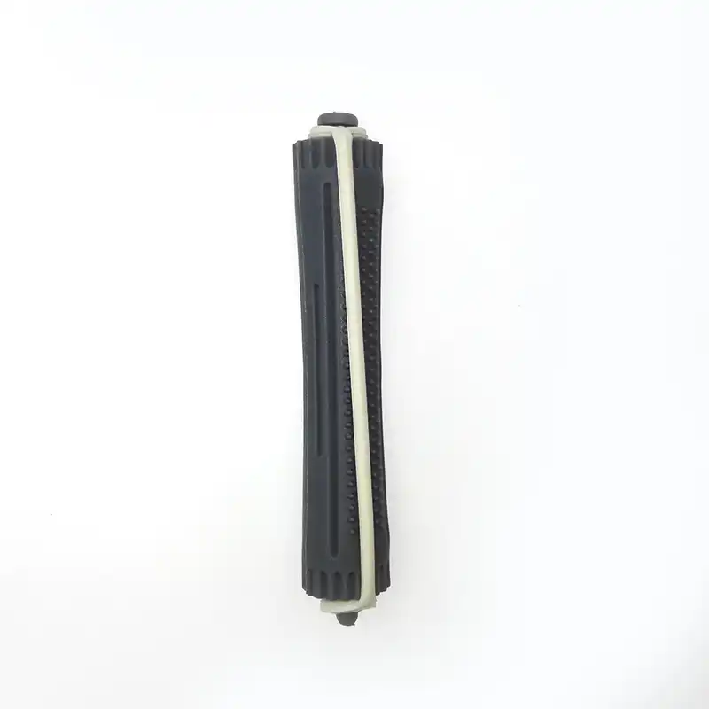 12pcs Hairdressing Perm Rods With Rubber Band Hair Curlers Rollers