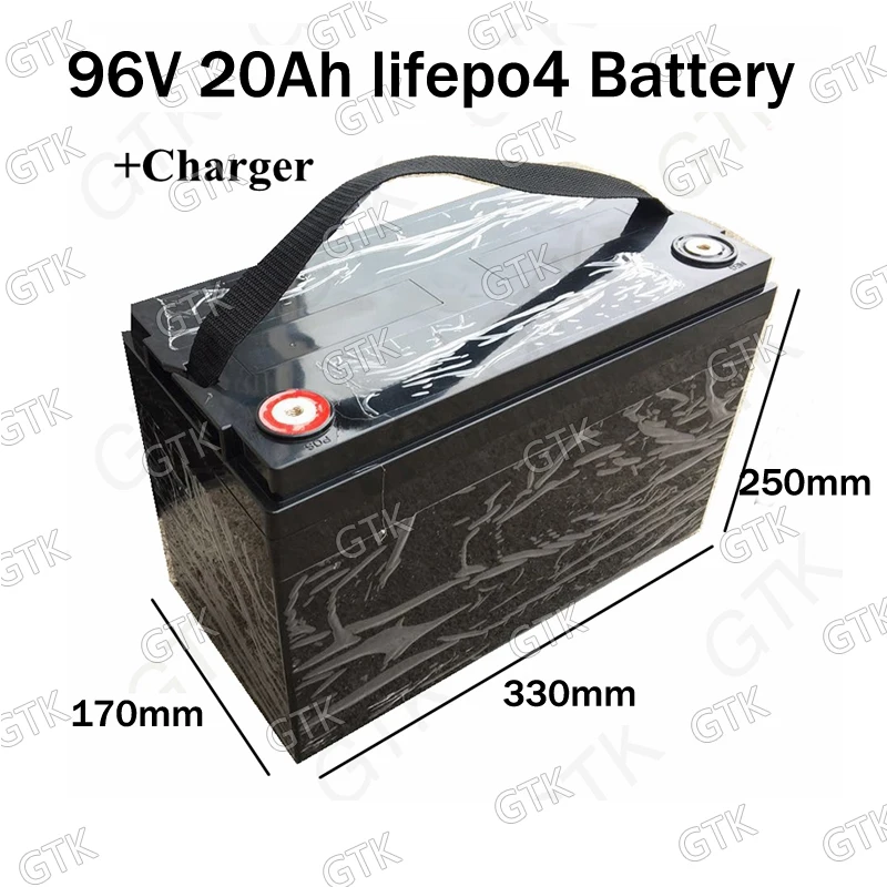 

Chinese factory direct sales High capacity Lifepo4 96v 20ah battery pack 3500w electric scooter Electric Motorcycle Conversion