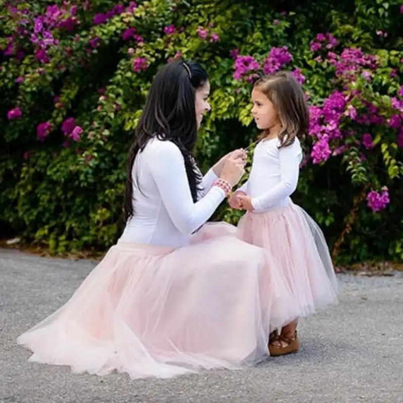 mommy and me tulle skirt