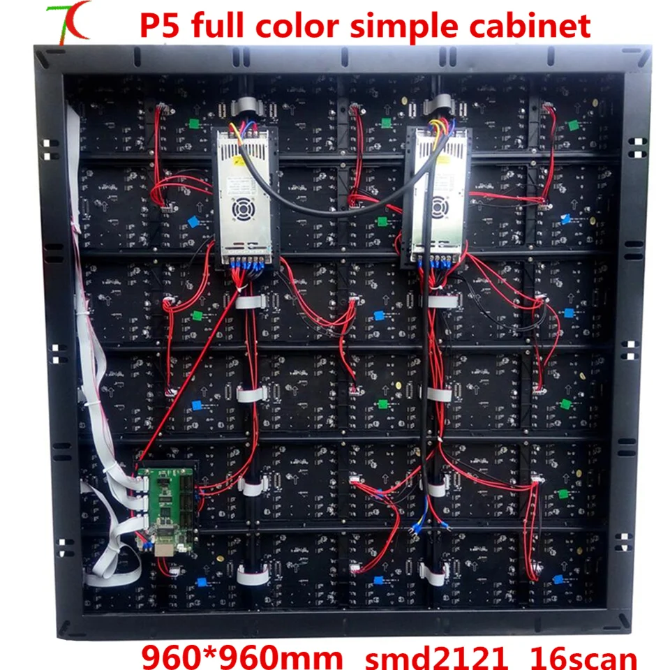 960*960 мм закрытый 16 сканирования P5 HD smd2121 полноцветный простой шкаф дисплей/40000 точек/m2