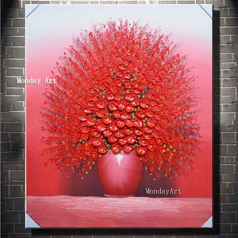 High-Quality-Hand-Painted-Decorative-Colorful-Flower-Oil-Painting-Abstract-Modern-Canvas-Wall-Art-For-Living5
