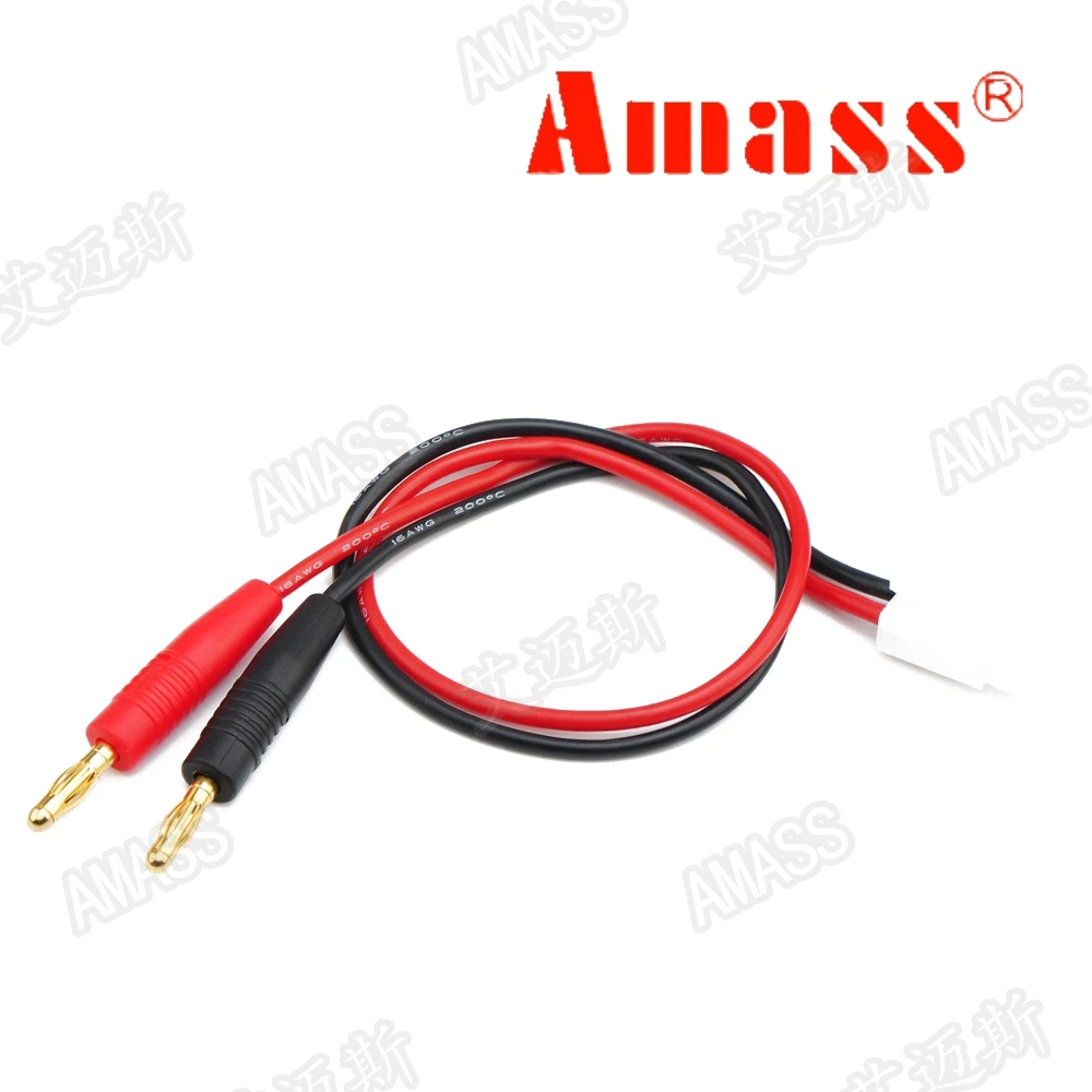 Провод Amass Tamiya Zumitsu 30 см 14awg специальная силиконовая линия для зарядки 4 мм