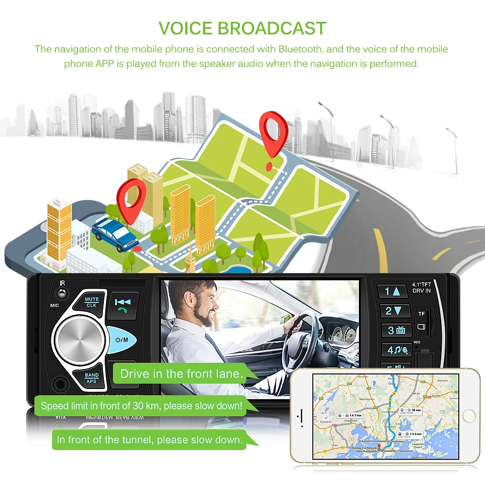 bluetooth car radio