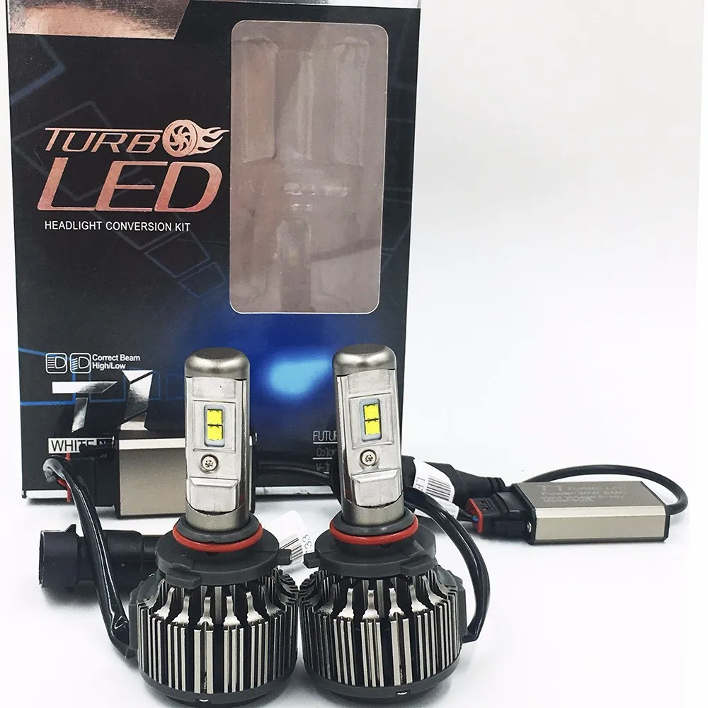 2x carro led 9005 70 w 7000lm 6000 k luce lampadina del faro 6000 k