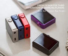 Shanling mini tocador de mp3 portátil m0, tocador de mp3 bluetooth aptx es9218p 32bit 384khz flac wav wma dap dsd tocador de música sem perda hifi