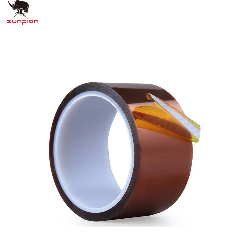 

3d printer parst High Temperature Resistant tape Heat dedicated Tape Polyimide Adhesive Tape wideth 10mm 20mm 30mm 40mm 1 volume