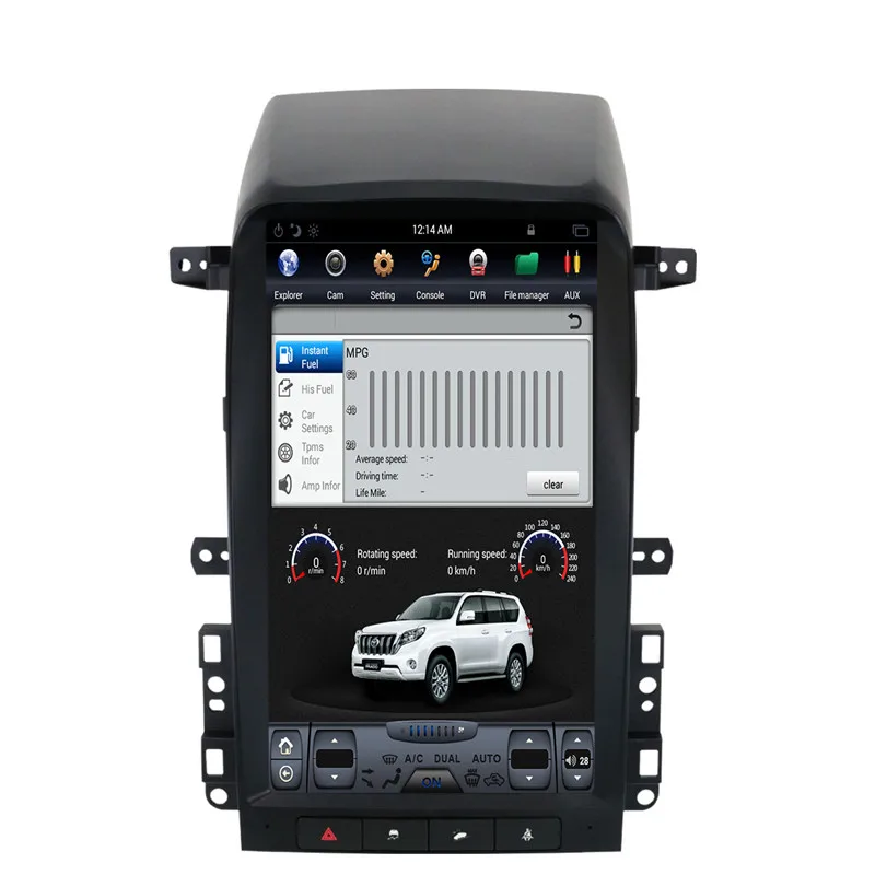 Flash Deal Tesla style Car Radio GPS Navigation For Chevrolet Captiva 2008 2009 2010 2011 2012 DVD 13.8 Multimedia inch Android 1 din 8