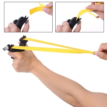 

Hunting Slingshot Powerful Catapult Outdoor Removable Aim Light Shooting Games