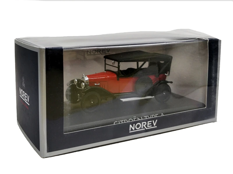 1:43 Norev Citroen 7C Faux-Cabriolet тяга 7C тип A винтажная Классическая литая под давлением модель автомобиля