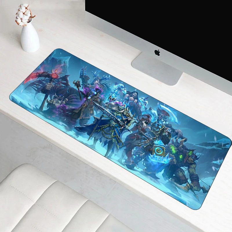 70x30 см XL Противоскользящий игровой коврик для мыши Warcraft III Frozen Throne большой коврик для мыши WOW украшение для геймера ноутбука коврик