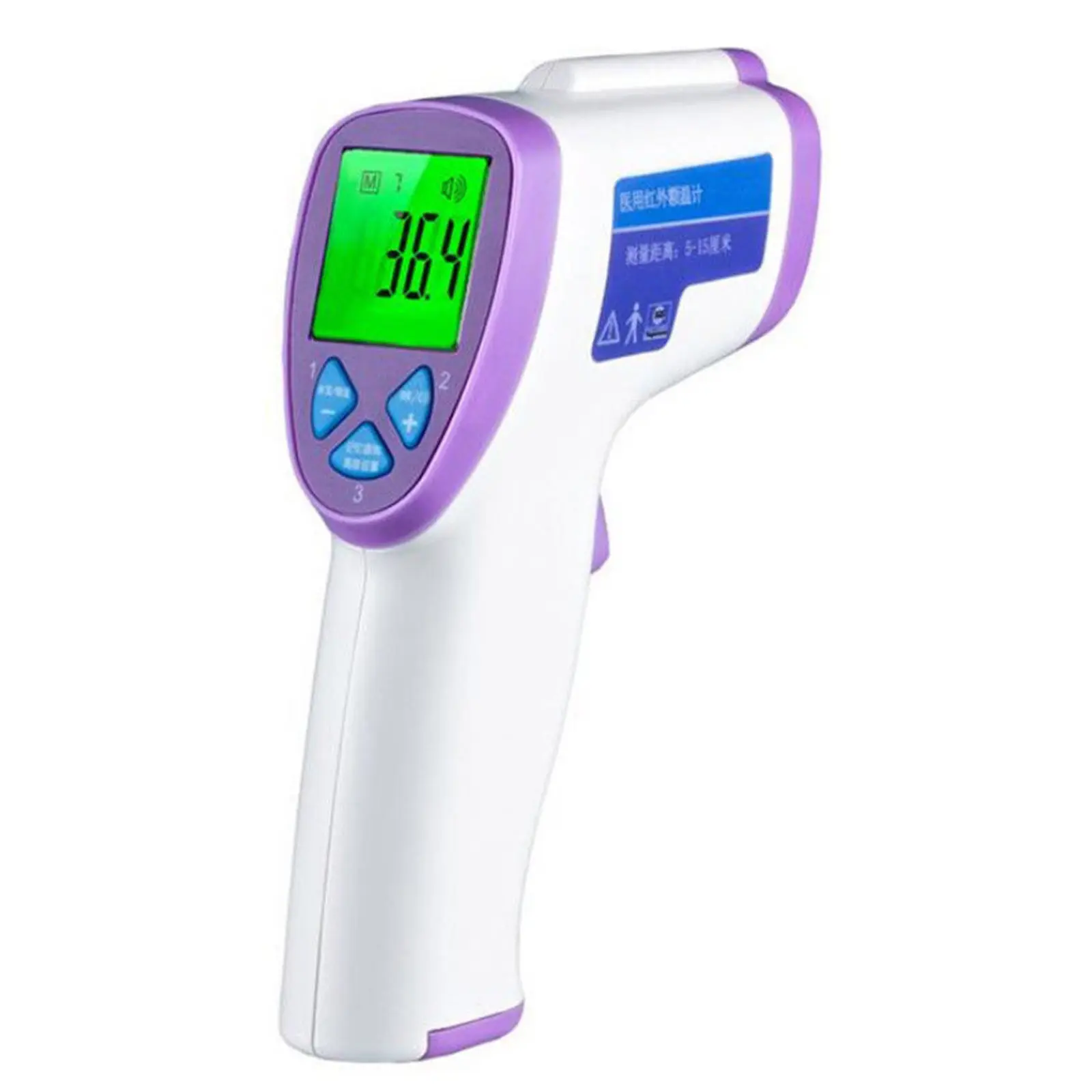 

LCD Digital Thermometer IR Infrared Thermometer Non-contact Induction Forehead Temperature Instruments Detecting Body Health