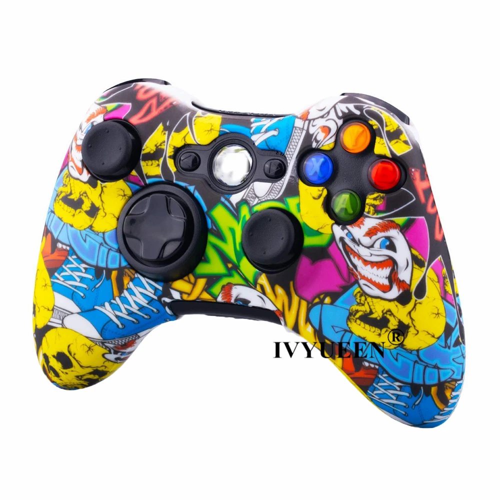 for Xbox 360 controller silicone case skin 04