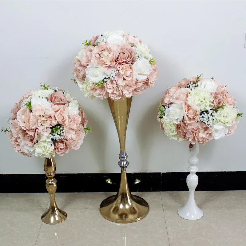 

SPR best style wedding table flower ball artificial arch flower wall 10pcs/lot wedding table centerpiece flore arrangement