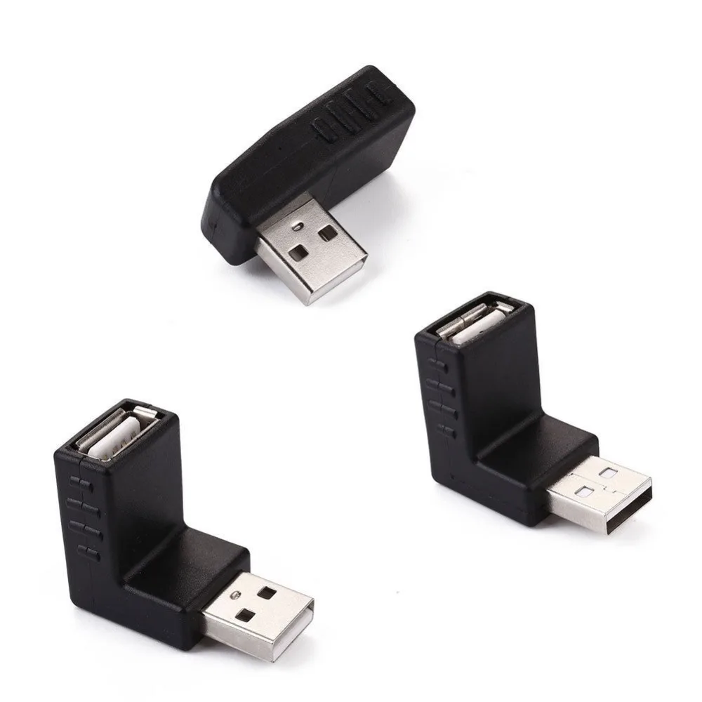 3 шт./компл. 680B USB 2 0 Тип A штекер гнездо удлинитель адаптер Прямоугольный