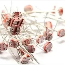 1000 шт. 5528 светильник зависимый резистор LDR 5 мм Фоторезистор оптом и в розницу Фотопроводящий резистор LDR5528