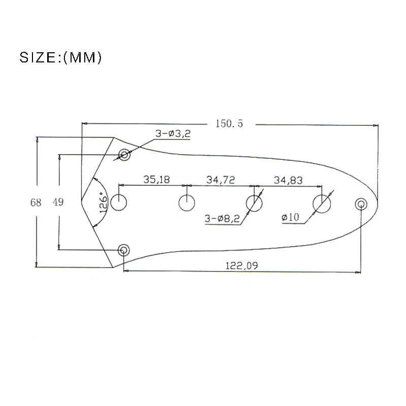 Проводная панель управления для джазовых басов электрогитары Chrome|control plate|jazz bass