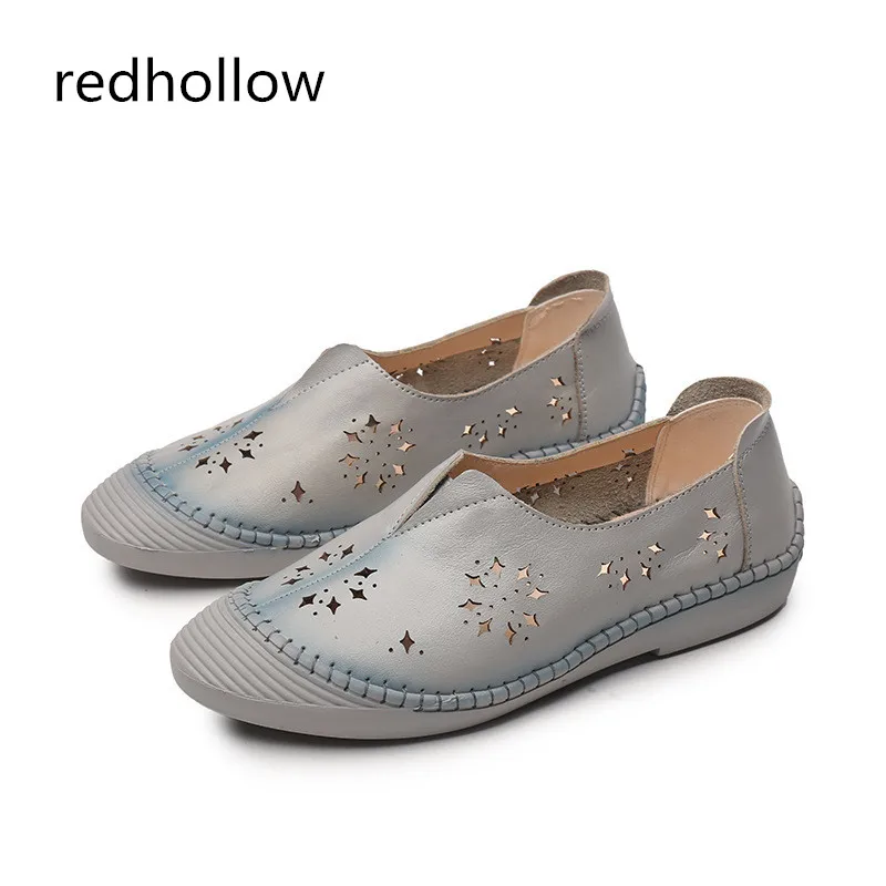 Women Flats Shoes Women Loafers Ladies Slip On Flat Shoes Genuine Leather Driving Shoes Women Shoes Soft Ballet Flats Moccasins