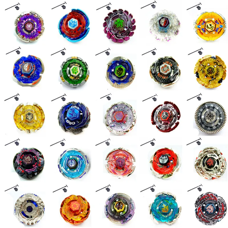 

27 style can choose 1pcs Beyblade Metal Fusion 4D System Battle Top Metal Fury Masters with Launcher BB105 BB119 BB120 BB122