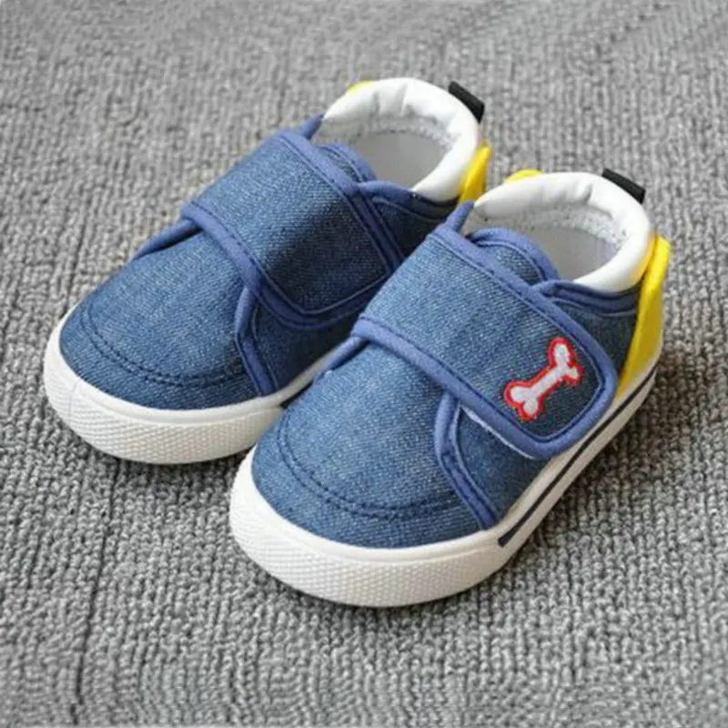 [sashine]Spring & Autumn Boy Shoes Baby Walkers Fashion Children Sneakers Kids Canvas Shoes Cartoon Cowboy 1-3Years 096