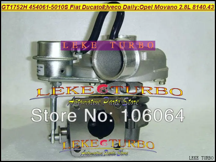 Бесплатная доставка GT1752H 454061 5010S турбо для FIAT Ducato IVECO ежедневный Movano 2 Renault Master