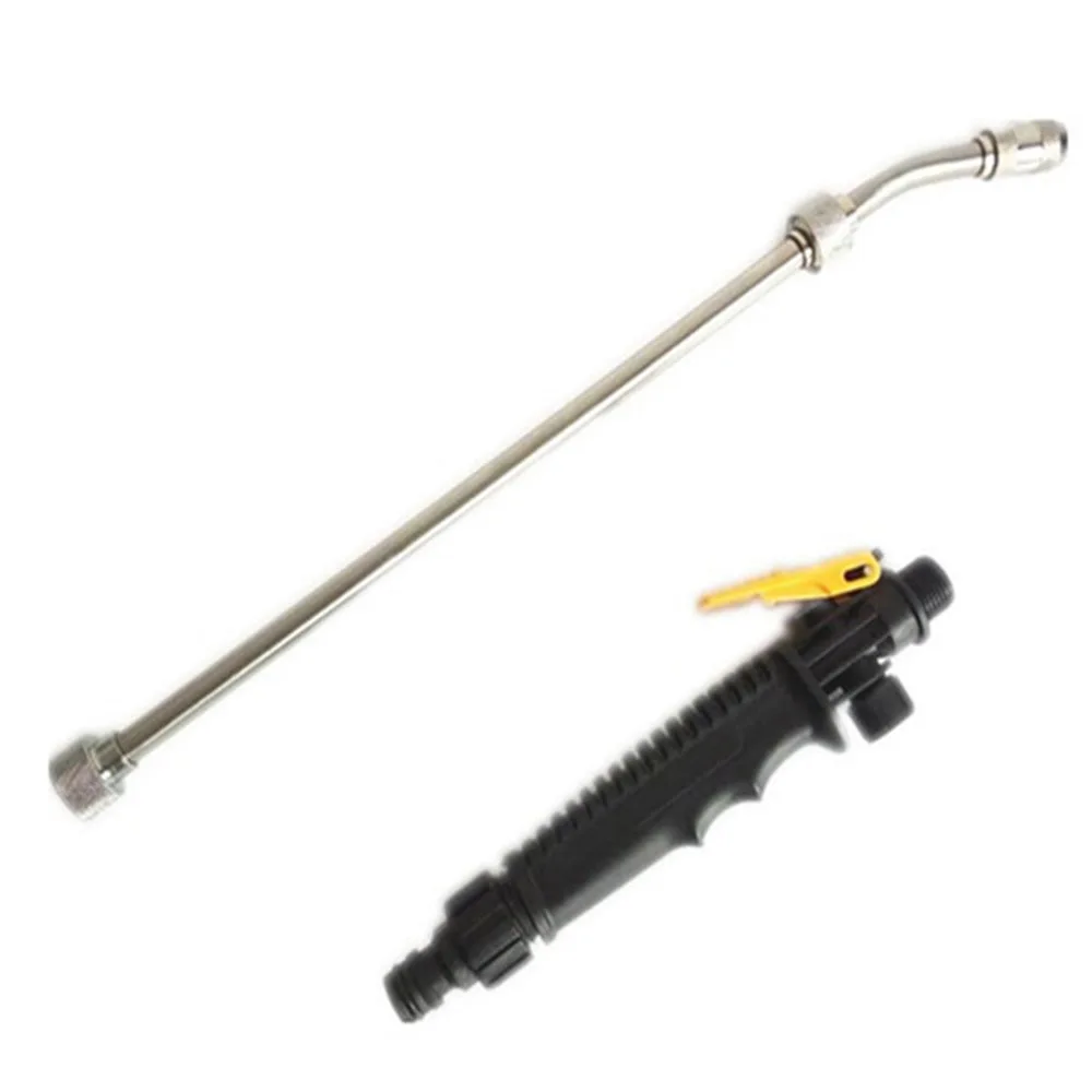 

Car Washing Machine High Pressure Water Gun Sandblasting Gun Copper Nozzle Adjustable Gun Sprayer Cleaning Equipment Accessories