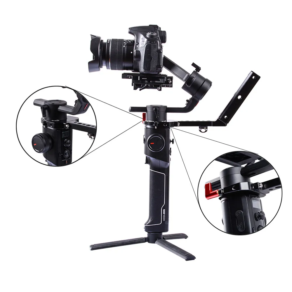 MOZA Air 2 ZHIYUN Crane 2 Ручка подвесной ремень монтажный зажим стабилизатор GIMBAL аксессуары установка монитор микрофон VS weebill lab