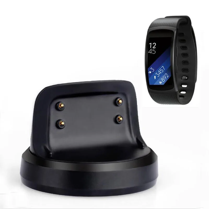 

USB Dock Charger Adapter Stand Charging Cable Cord For Samsung Galaxy Gear Fit 2 R360 / Fit2 Pro R365 Smart Bracelet Wristband