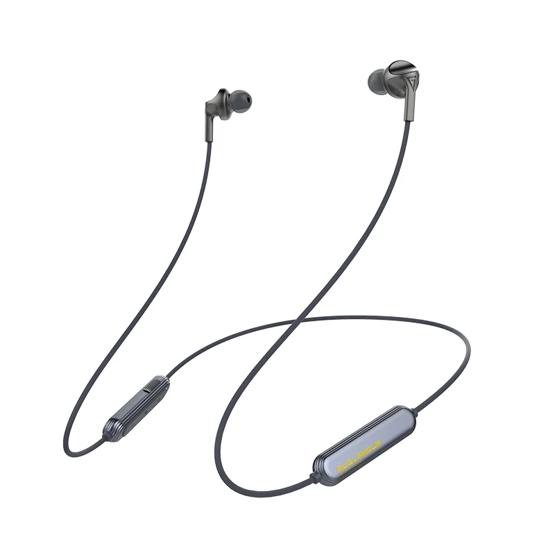 

AUGLAMOUR F200BT-X Hanging Neck NFC F200BT X Bluetooth 5.0 Noise Cancelling IPX5 Sports Running Wireless Headset Earphones