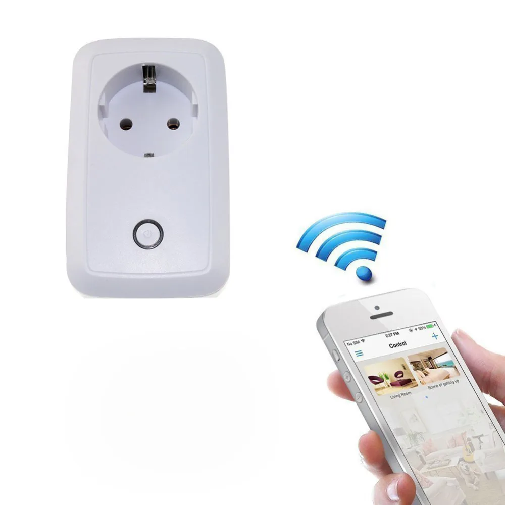 Беспроводная смарт розетка kebidu S20 с Wi Fi штепсельная вилка