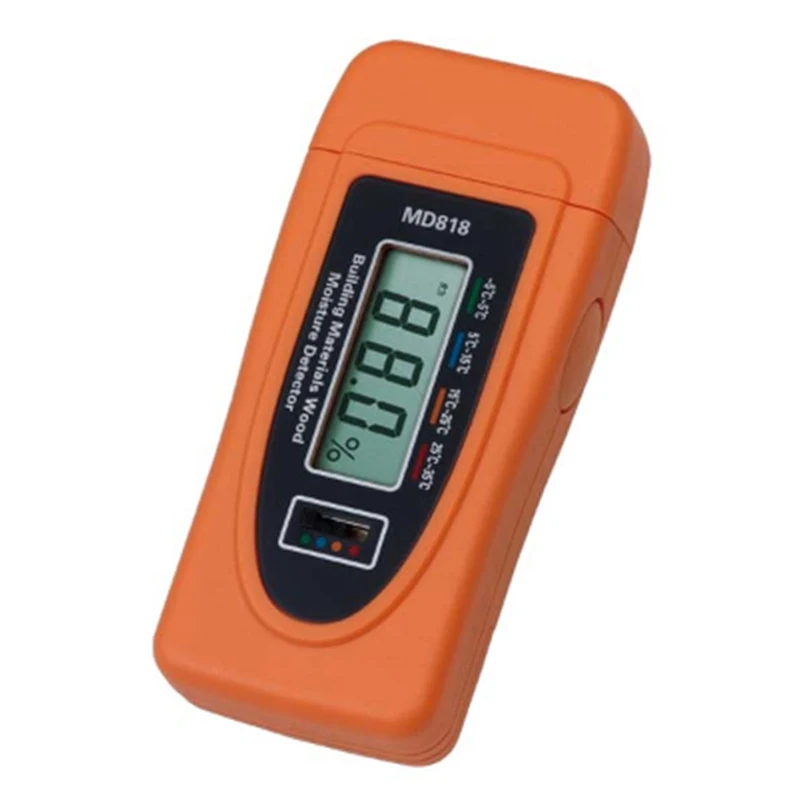 Xinbaokeyi Mini Digital Wood Moisture Meter MD818 pocket material wood moisture detector range 2