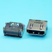 10 шт./лот 19pin HDMI Женский Разъем VGA разъем два ряда pin 90 градусов