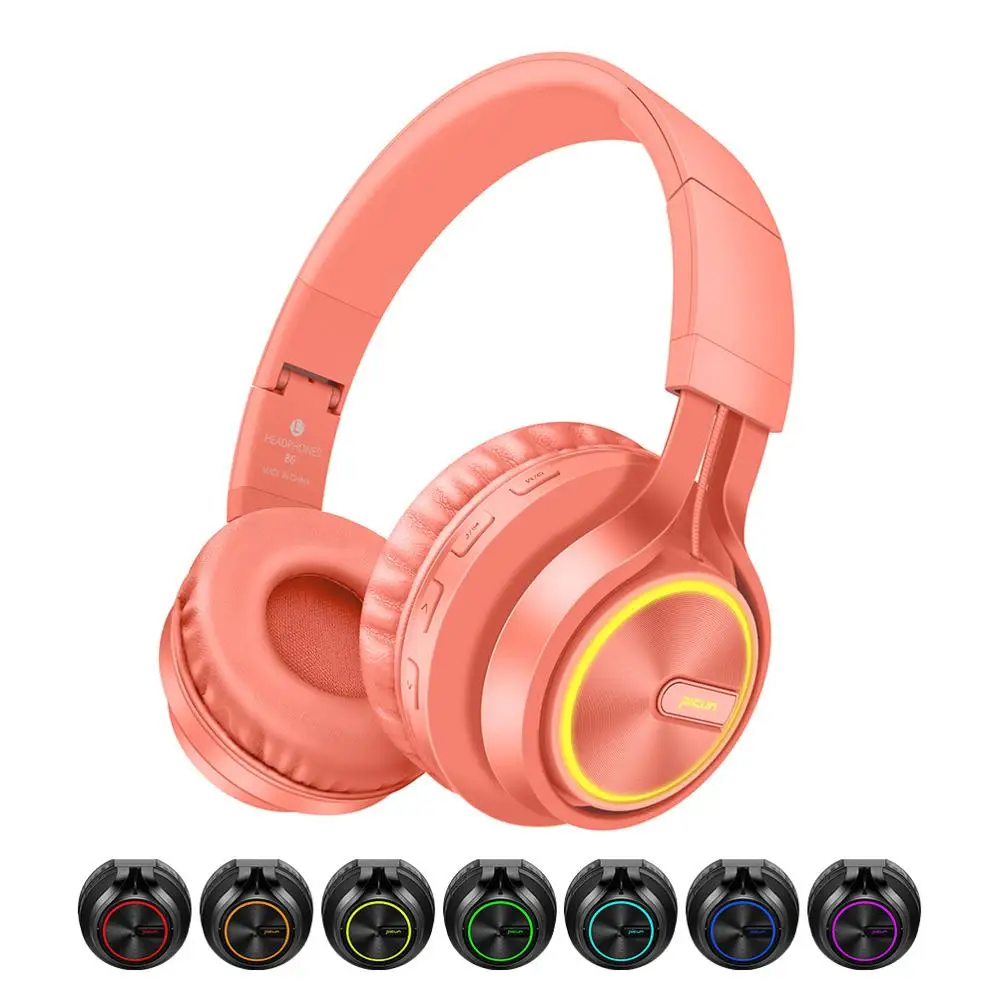 Беспроводные наушники Bluetooth 4 1 портативные Eerphones стерео светящаяся гарнитура с