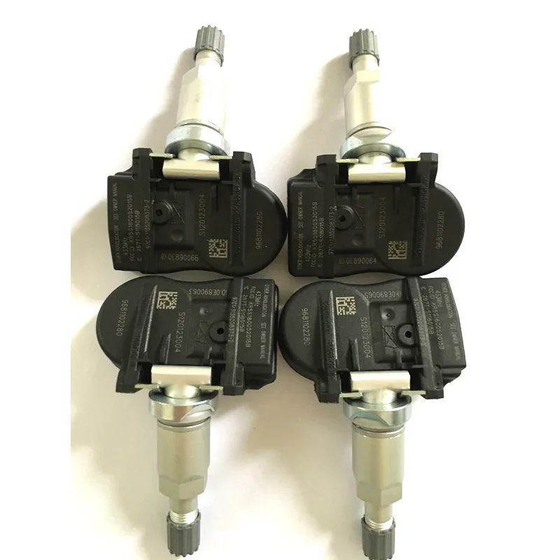 

4PCS 433MHz 9681102280 TPMS Tire Pressure Sensor For Peugeot 407 207 307 607 508 807