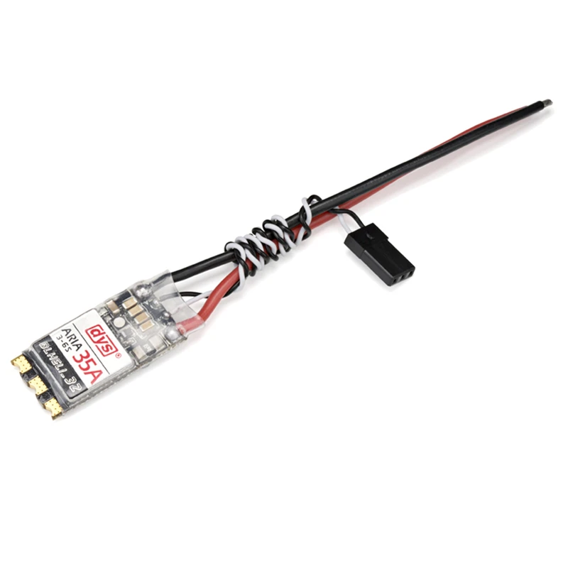 DYS Aria BLHeli_32bit 35A 35amp бесщеточный ESC 3 S-6 S Dshot1200 готовый встроенный измеритель тока сенсор для RC мультикоптера