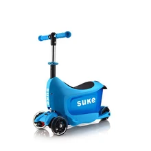 Carrylove дети скутер автомобиль багаж Дети Скейтборд езда на чемодан сумка ленивый тележка на колесах