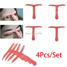 Новинка; Лидер продаж Корея бровь Макияж Трафареты шаблон Модель Постоянный татуировки бровей рисунок составляют косметический tool-c0