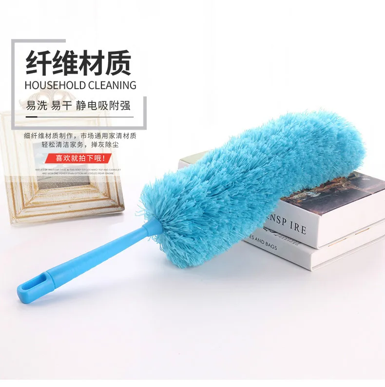 Soft Microfiber Dusters Household Dust Ash Cleaning Tools Feather Duster Extended Stick