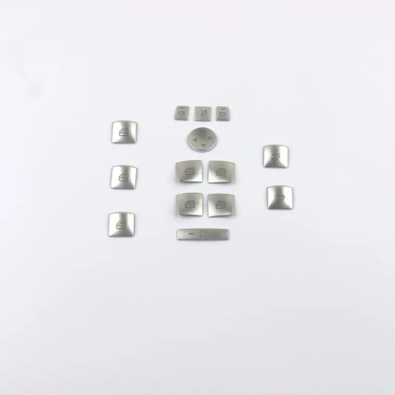 

Car Window glass lift button Trim Cover sticker for Mercedes Benz A/B/C(W204)/E(W212)/GLA /CLA/ GLK/ GL/ ML/ GLE-class