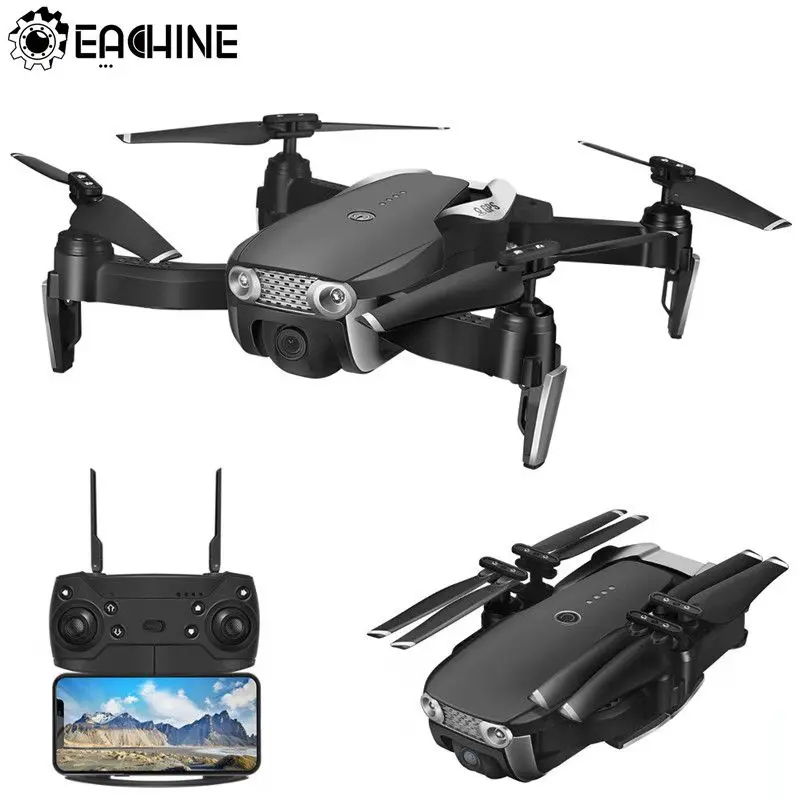 Радиоуправляемый квадрокоптер E511S GPS динамическое слежение Wi Fi FPV камера 1080P 16