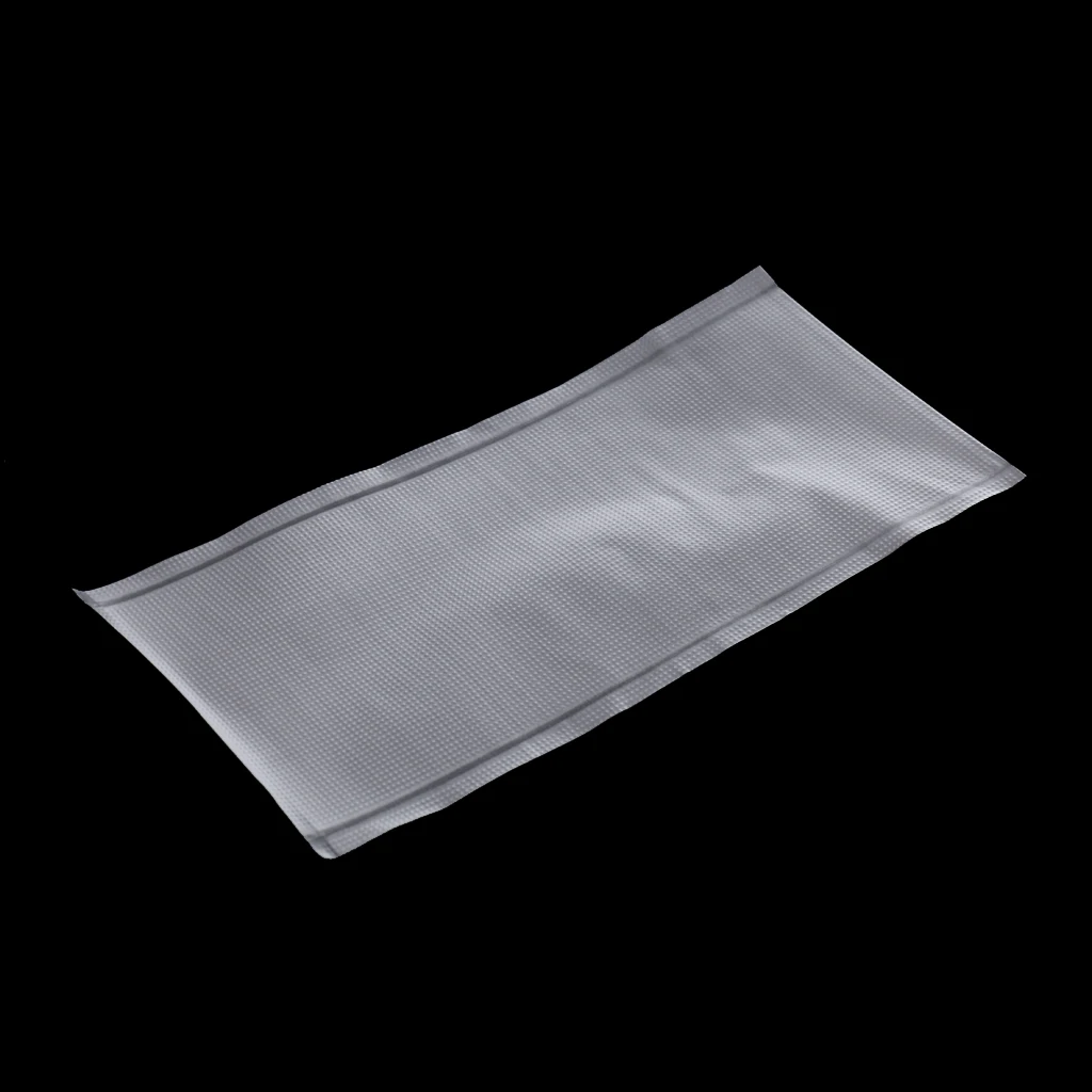 

200 Pieces Water Soluble Bag PVA Fishing Bait Bags PVA Mesh Water Dissolving Bait Bags Terminal Tackle 2 Sizes