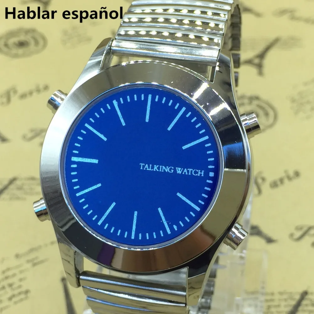 Spanish Talking Watch With Alarm Hablar Espanol in Lover s Watches From