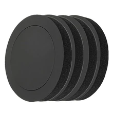 4 шт. черный 6,5 дюймов быстро пены Кольца Динамик для двери автомобиля Усилитель системы Комплект Универсальный