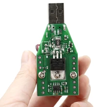 15 Вт USB тестер батареи электронная нагрузка Регулируемая емкость постоянный ток нагрузочный резистор мобильный детектор мощности с вентилятором 40% ВЫКЛ