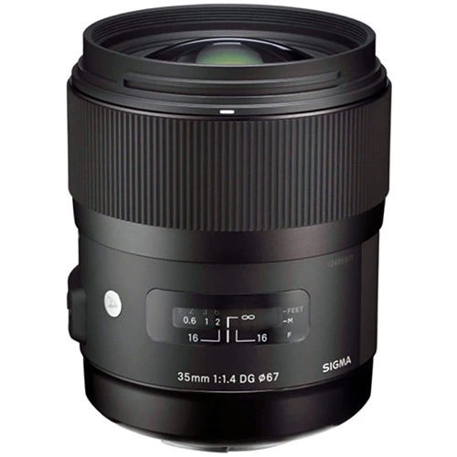 Художественные Объективы Sigma 35/1.4 для Canon 35 мм f/1 4 DG HSM 700D 750D 760D 800D 60D 70D 80D 7D 6D 5DII 5diii 5Ds