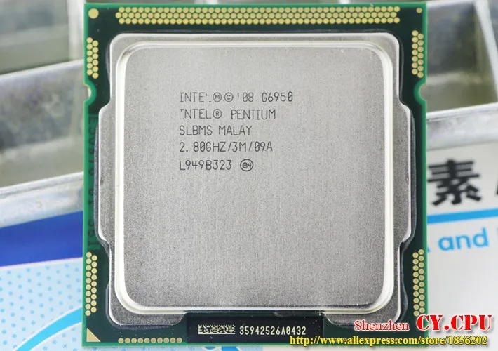 Pengiriman для процессора Intel Pentium G6950/2,93 ГГц/LGA1156/3 МБ/двухъядерный/pengiriman