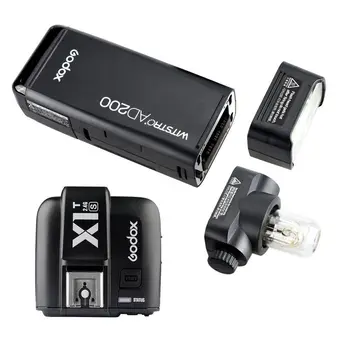 

Godox AD200 2.4G TTL HSS 1/8000s Flash Speedlite + X1T-S Transmitter For Sony
