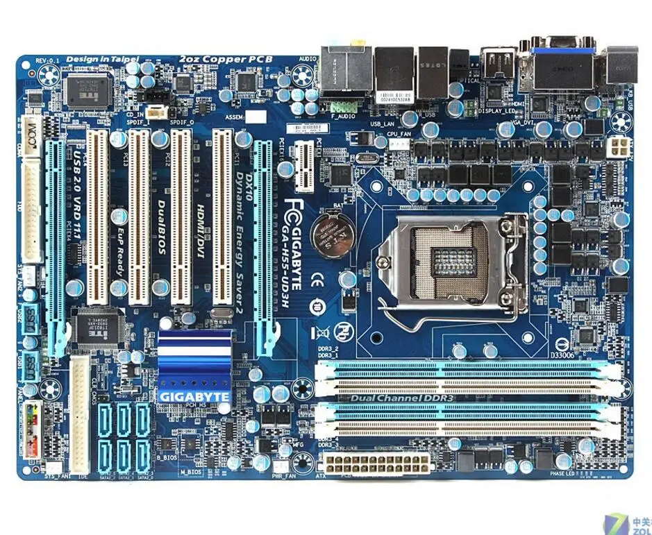 Для Gigabyte GA-H55-UD3H оригинальный б/у процессор для настольного компьютера +