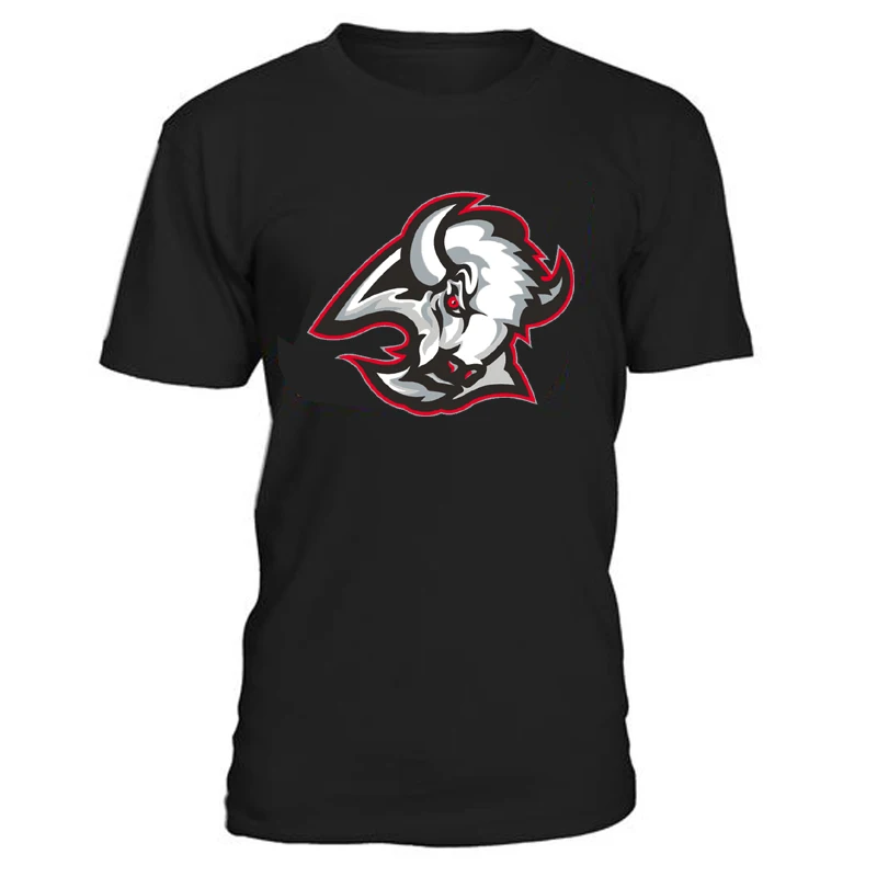 

Han Duck High quality cheap Breathable Buffalo ice Hockey Fans Men's T Shirts With Printing cartoon Logo