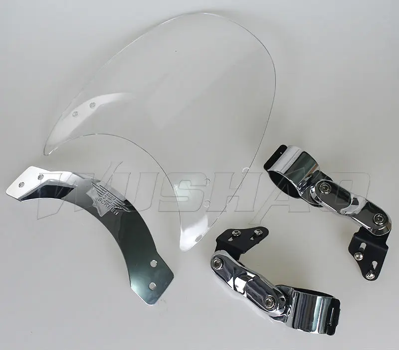 Мотоциклетное ветровое стекло для Kawasaki Vulcan 900 VN900C изготовленный на заказ 800 VN800A 1500L VN1500C 88 VN1500A VN 900C прозрачный